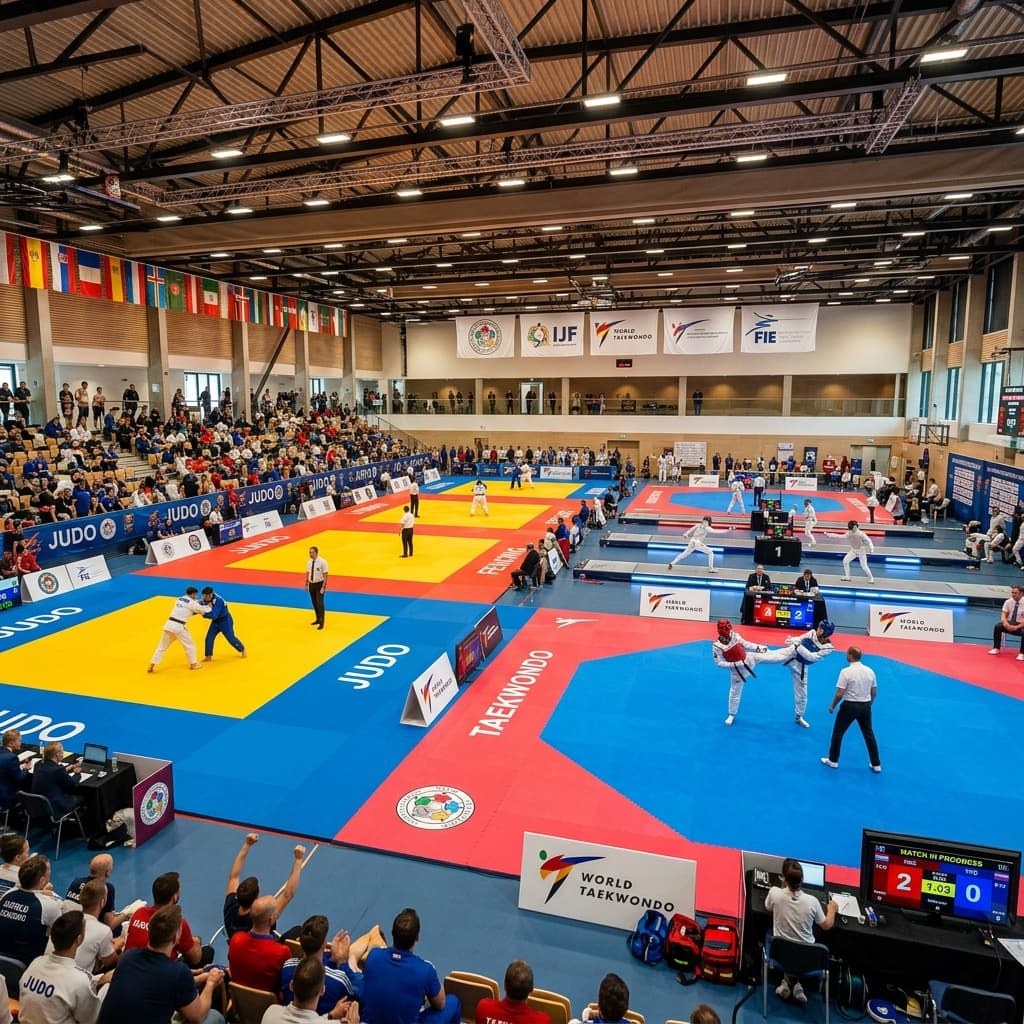 Judo - Taekwondo - Fencing